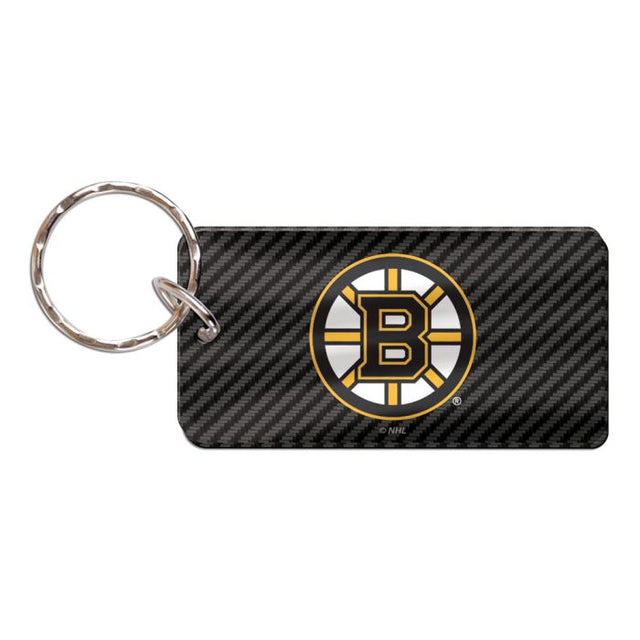 Boston Bruins Keychain Rectangle