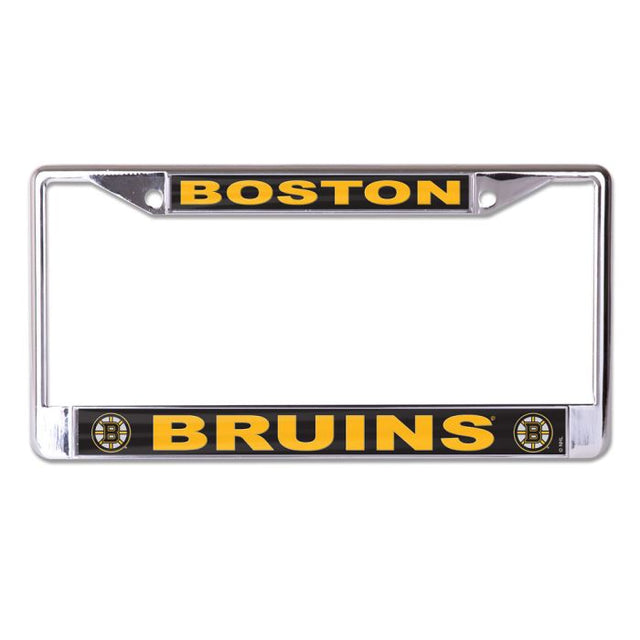 Boston Bruins Lic Plt Frame S/L Printed