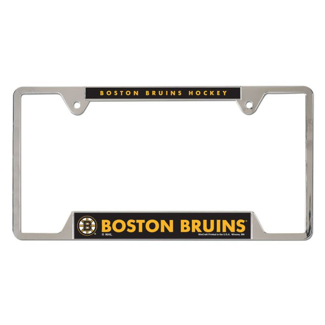 Boston Bruins Metal License Plate Frame