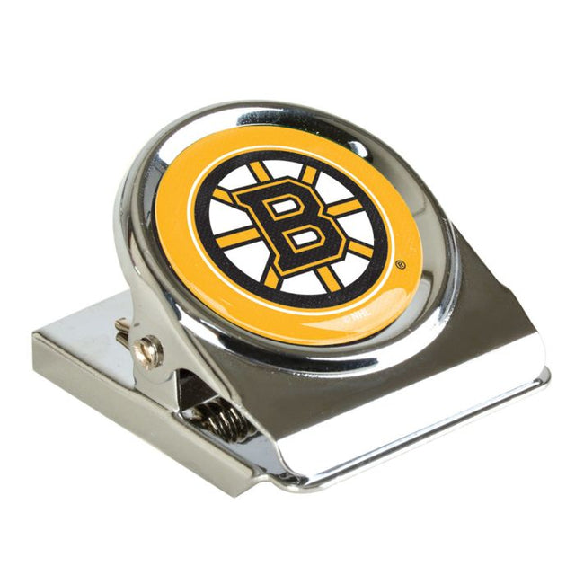 Boston Bruins Metal Magnet Clip