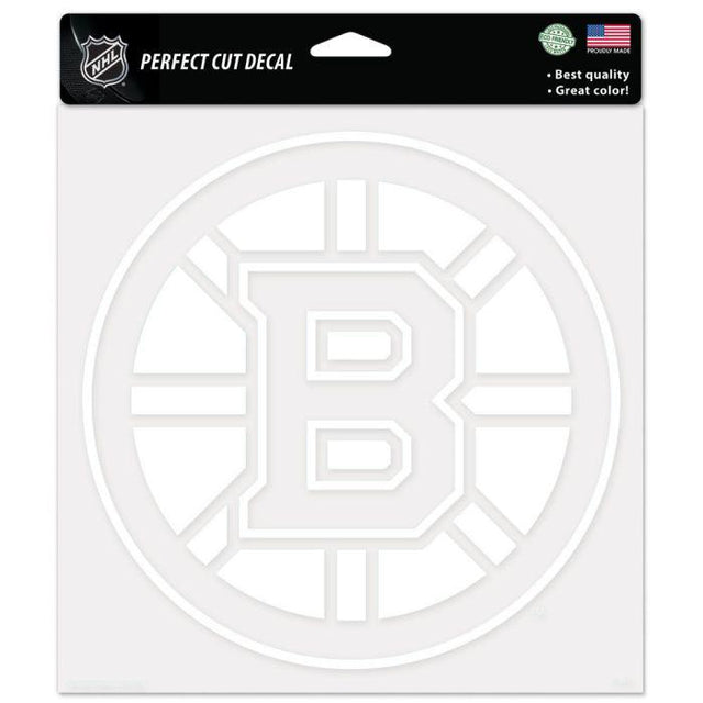 Calcomanías de corte perfecto de los Boston Bruins de 8" x 8"