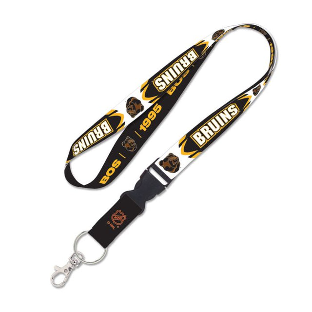 Cordón de edición especial de los Boston Bruins con hebilla desmontable de 1"