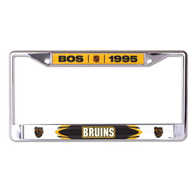 Boston Bruins Special Edition Lic Plt Frame S/L Printed