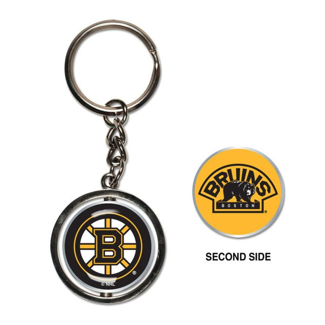 Boston Bruins Spinner Key Ring