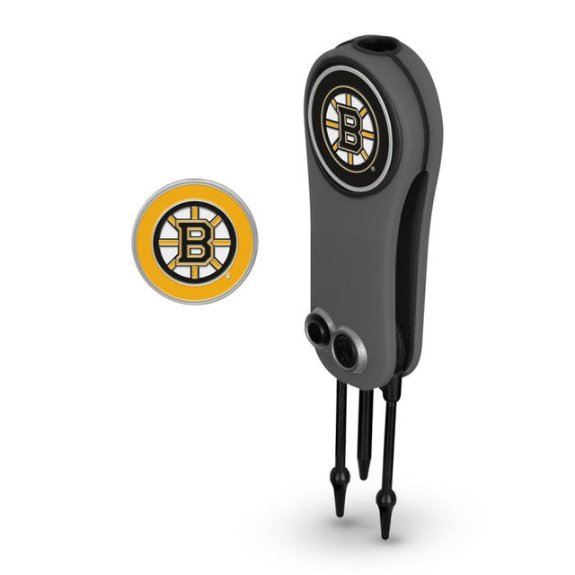 Herramienta y marcadores para reparar navajas automáticas de los Boston Bruins