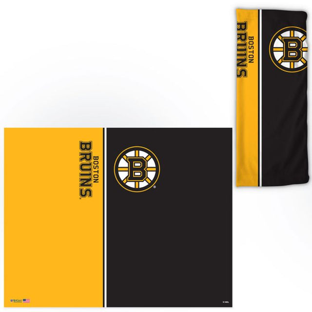 Envolturas para fanáticos con división vertical de los Boston Bruins