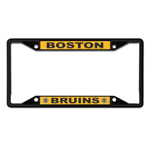 Boston Bruins black Lic Plt Frame S/S