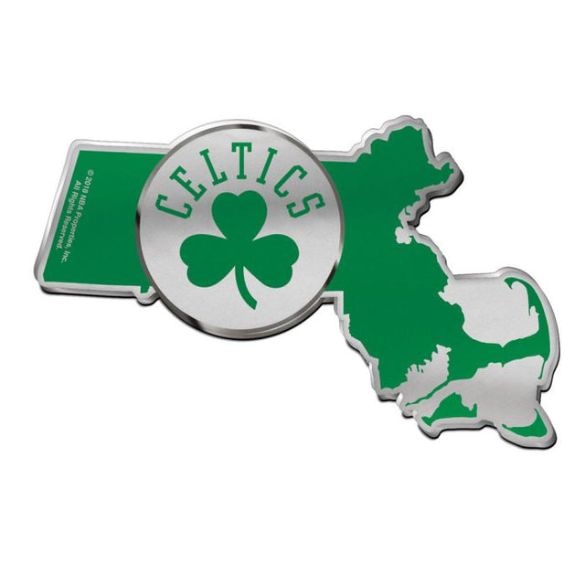 Emblema acrílico para automóvil de los Boston Celtics