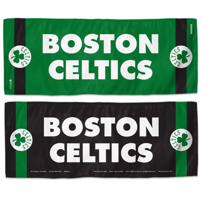 Toalla refrescante de los Boston Celtics de 30 x 76 cm