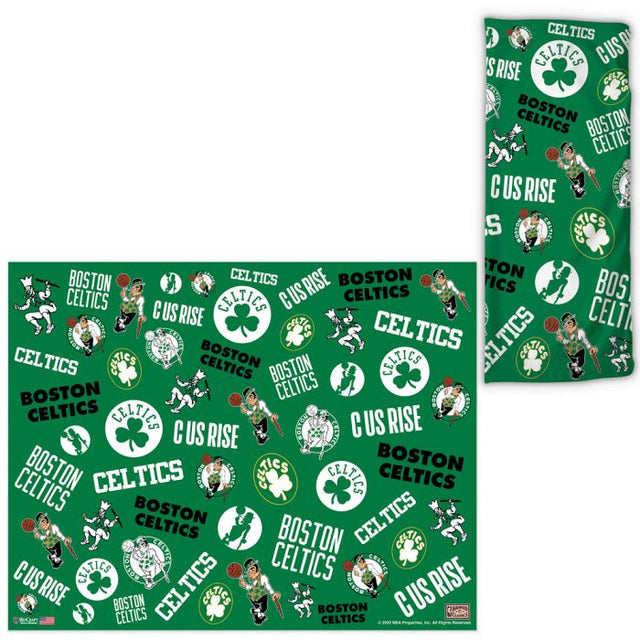 Boston Celtics / Hardwoods Scatter Print Fan Wraps