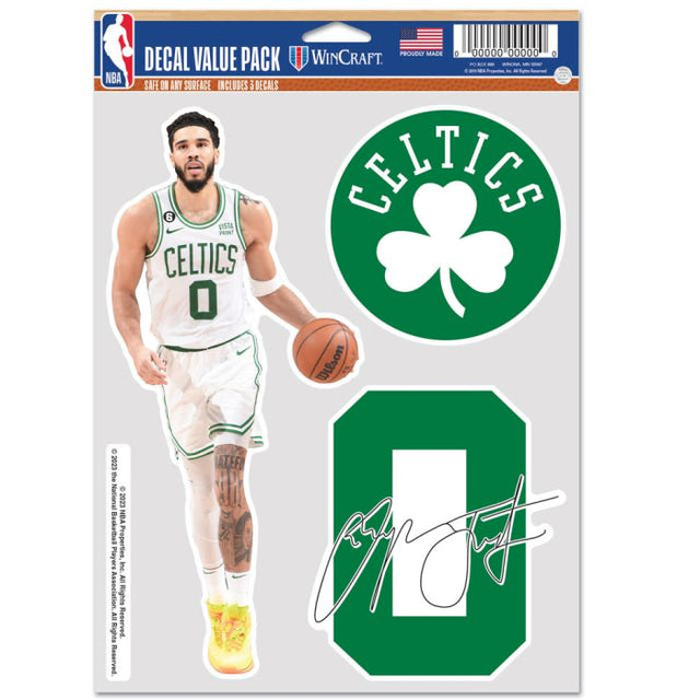 Boston Celtics Multi Use 3 Fan Pack Jayson Tatum