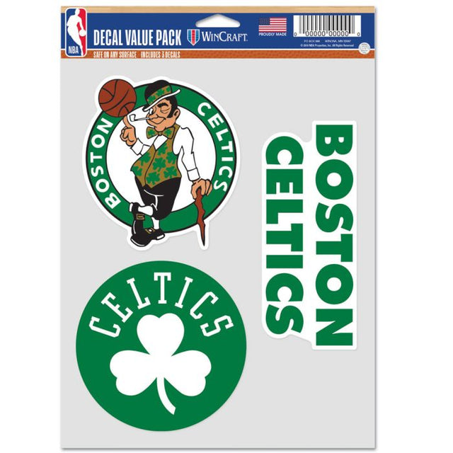 Boston Celtics Multi Use 3 Fan Pack