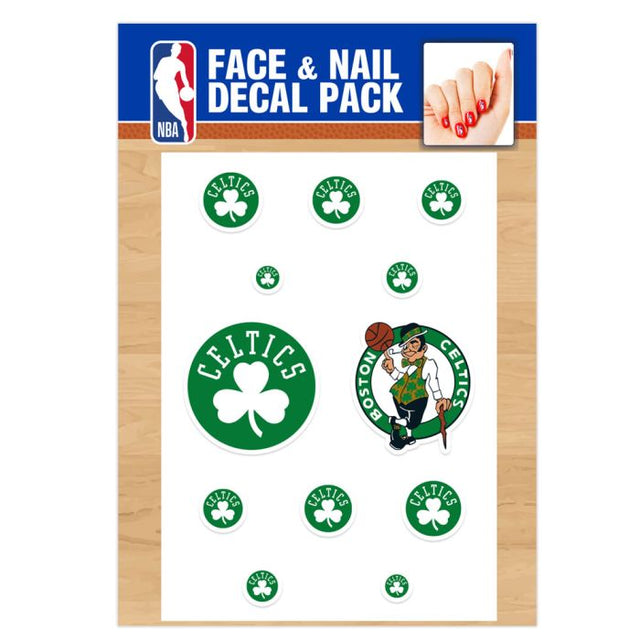 Calcomanías para uñas de los Boston Celtics