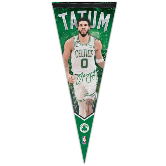 Boston Celtics Premium Pennant 12" x 30" Jayson Tatum