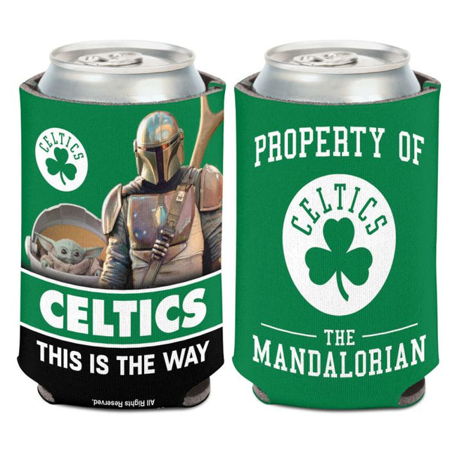 Boston Celtics / Star Wars Mandalorian Can Cooler 12 oz.