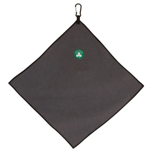 Toalla de microfibra gris de los Boston Celtics, 15 x 15 pulgadas