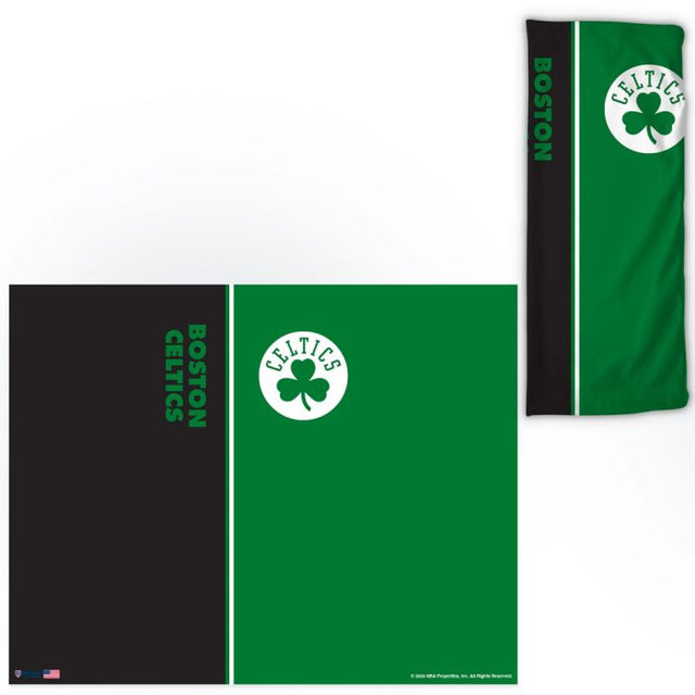 Boston Celtics Vertical Split Fan Wraps