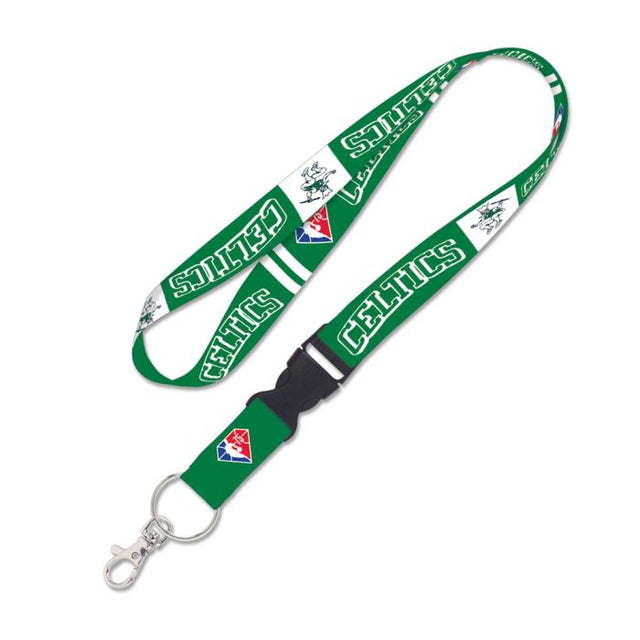 Boston Celtics city Lanyard w/detachable buckle 1"