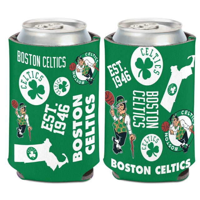 Boston Celtics scatter Can Cooler 12 oz.