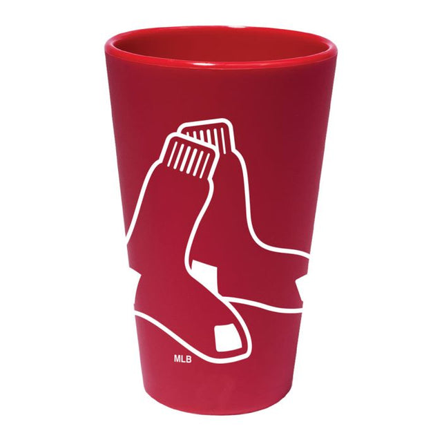 Vaso de pinta de silicona de 16 oz de los Boston Red Sox