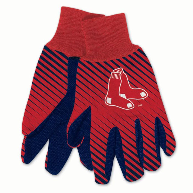 Guantes de dos tonos para adultos de los Boston Red Sox