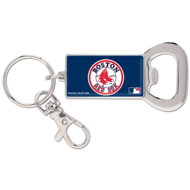 Boston Red Sox Bottle Opener Key Ring Rectangle