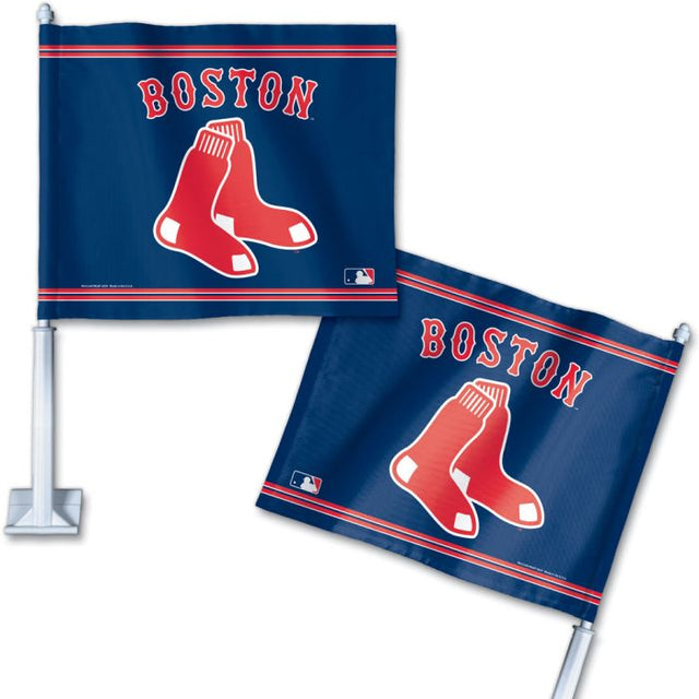 Bandera para auto de los Boston Red Sox de 11,75" x 14"