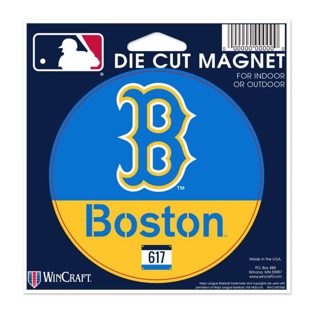 Boston Red Sox Die Cut Magnet 4.5" x 6"