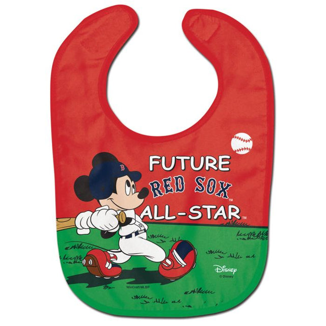 Babero para bebé All Pro de Mickey Mouse de los Boston Red Sox y Disney