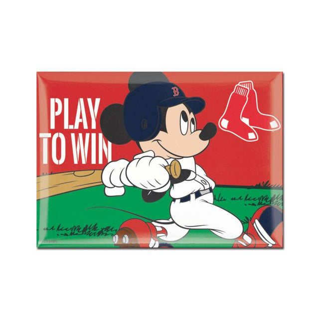 Boston Red Sox / Disney Metal Magnet 2.5" x 3.5"