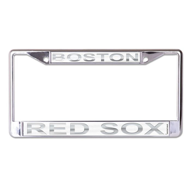 Boston Red Sox FROST Lic Plt Frame S/L Printed