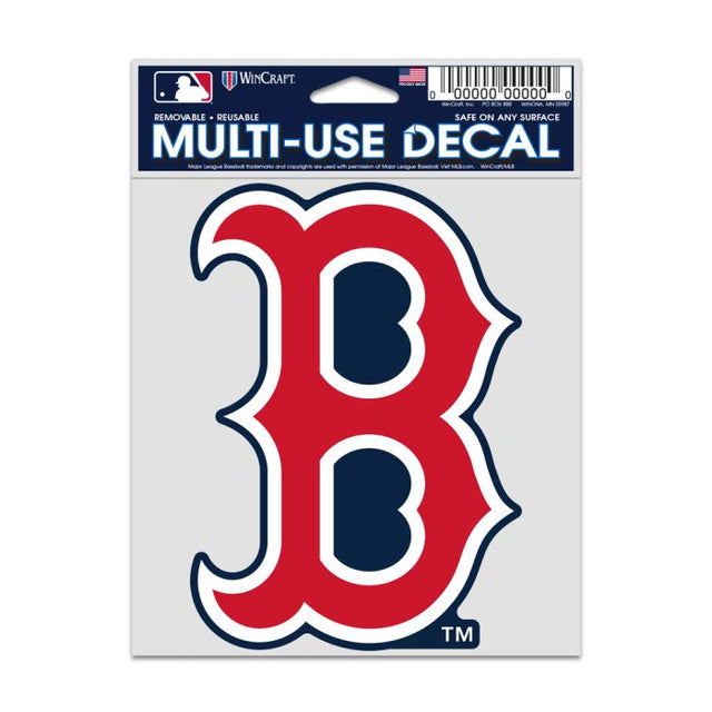 Calcomanías para fanáticos de los Boston Red Sox de 3,75" x 5"