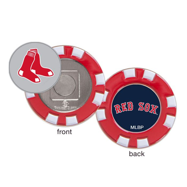 Marcador de fichas de póquer de golf de los Boston Red Sox