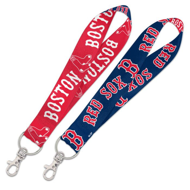 Boston Red Sox Lanyard Key Strap 1"