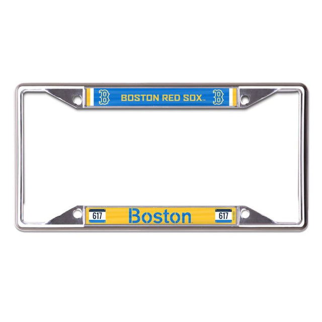 Boston Red Sox Lic Plt Frame S/S Printed