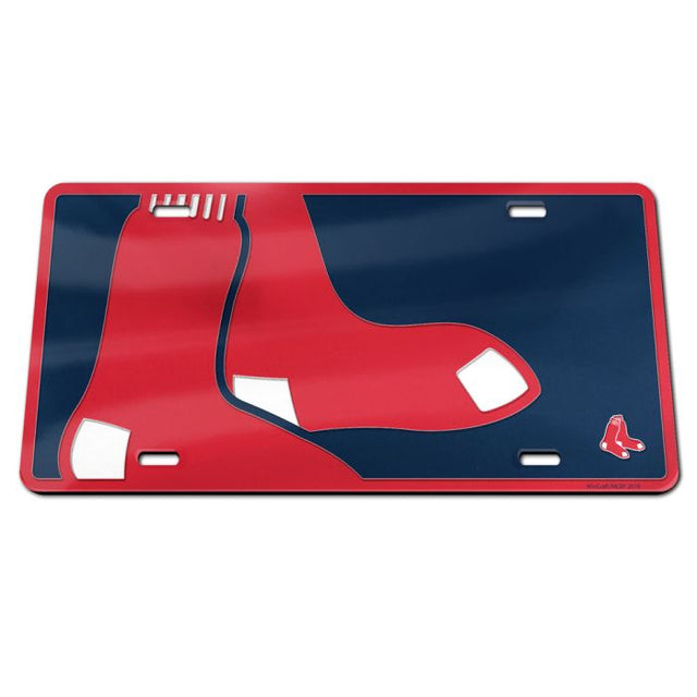 Boston Red Sox MEGA Specialty Acrylic License Plate