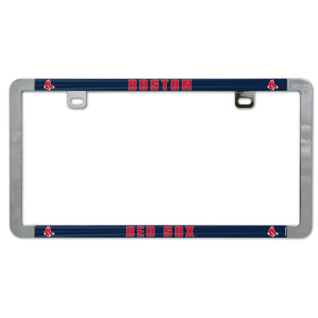 Boston Red Sox Metal Lic. Plate Frame Slim