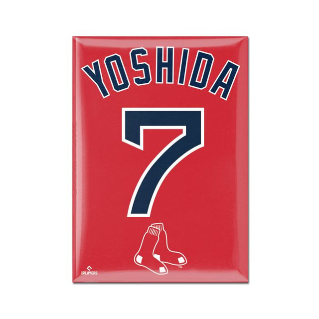 Boston Red Sox Metal Magnet 2.5" x 3.5" Masataka Yoshida