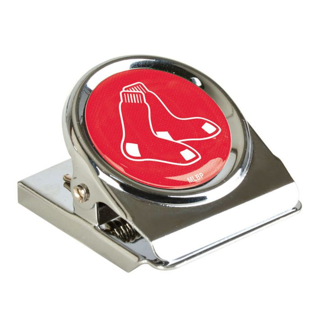 Boston Red Sox Metal Magnet Clip