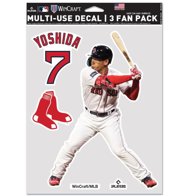 Paquete multiusos para 3 fanáticos de los Boston Red Sox, Masataka Yoshida