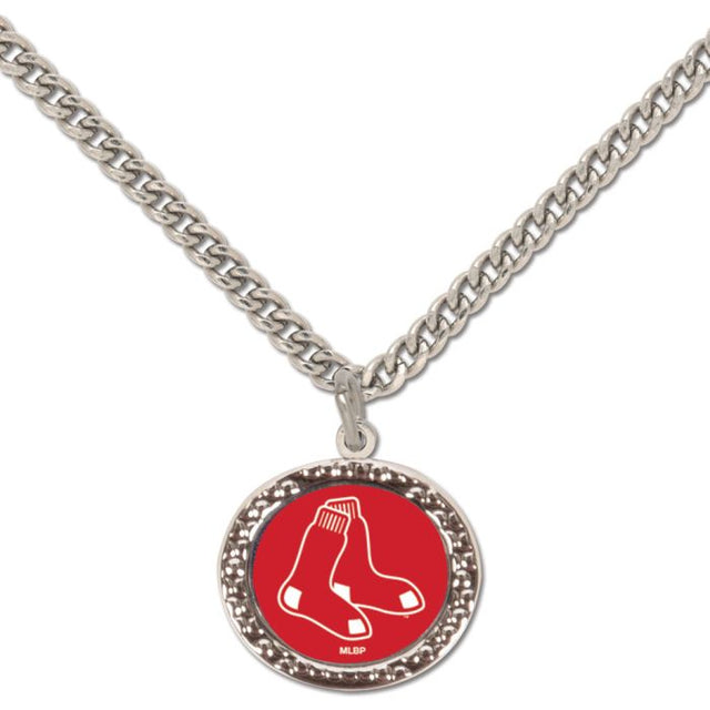 Collar con dije de los Boston Red Sox, número 01656602