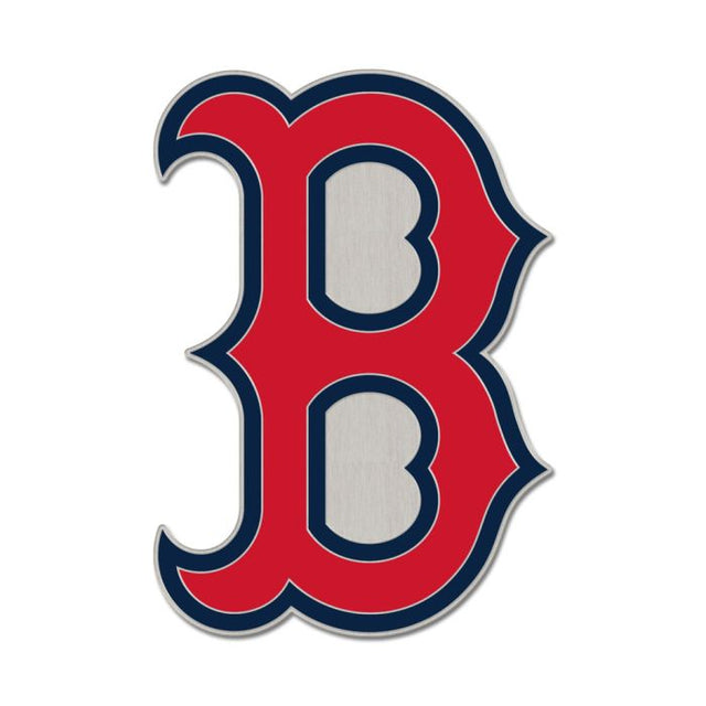 Tarjeta de joyería con pin esmaltado de colección secundaria de los Boston Red Sox