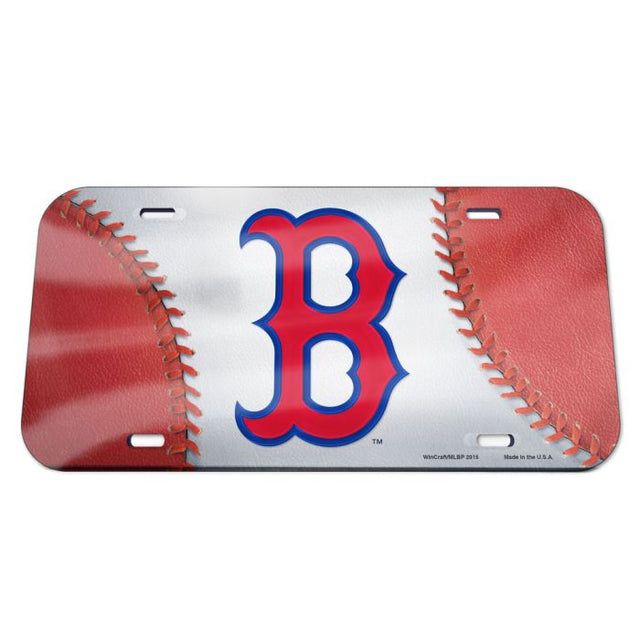 Boston Red Sox Specialty Acrylic License Plate