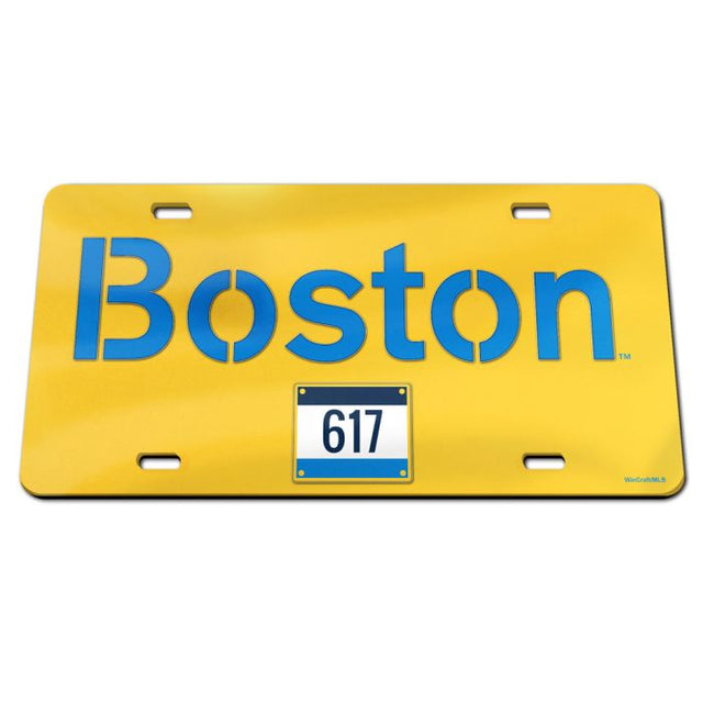 Boston Red Sox Specialty Acrylic License Plate