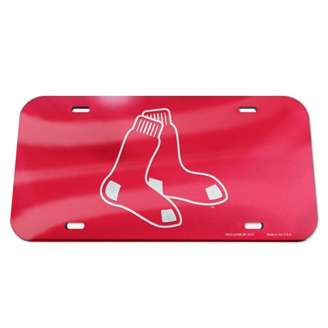 Boston Red Sox Specialty Acrylic License Plate