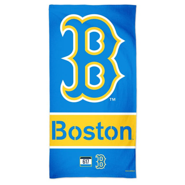 Toalla de playa Spectra de los Boston Red Sox de 30" x 60"