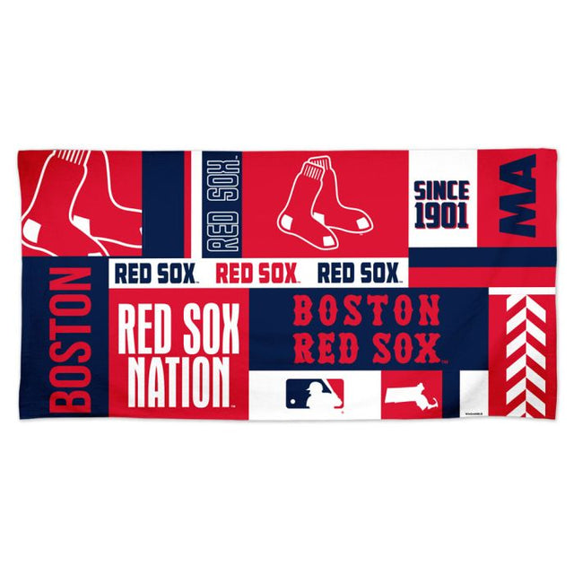 Toalla de playa Spectra de los Boston Red Sox de 30" x 60"