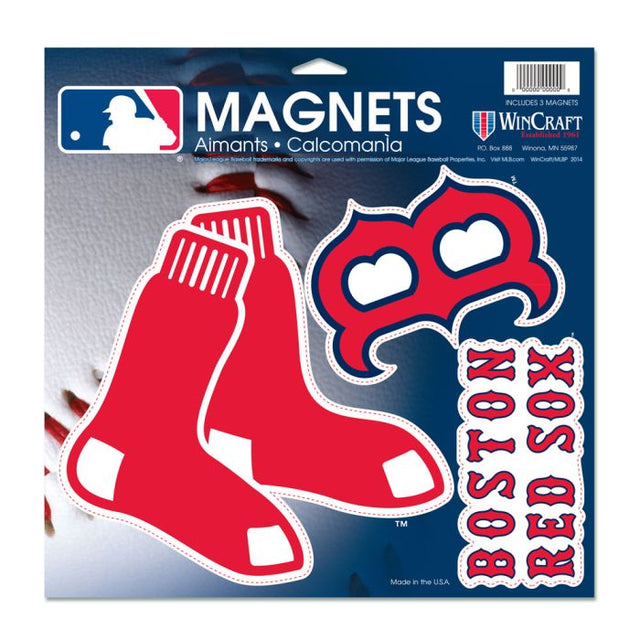 Boston Red Sox Vinyl Magnet 11" x 11"