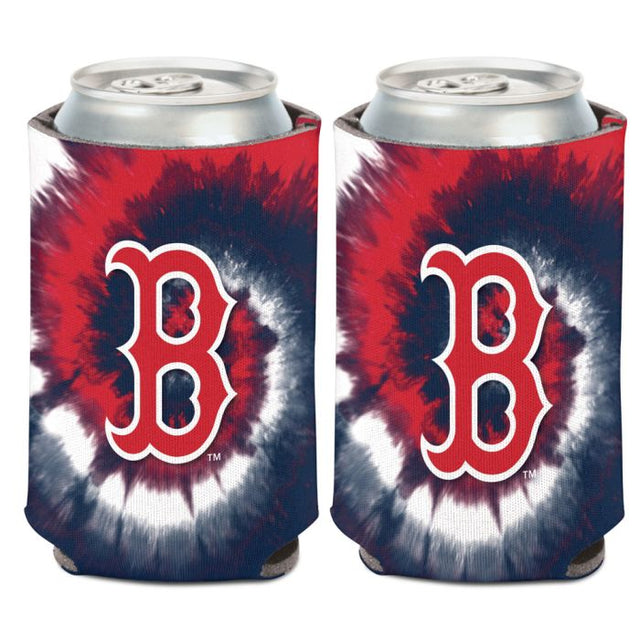 Enfriador de lata con teñido anudado de los Boston Red Sox, 12 oz.