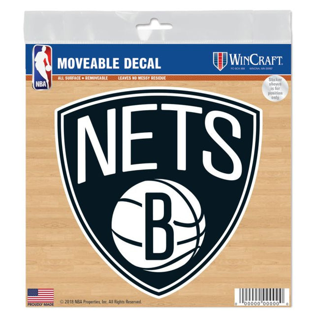 Brooklyn Nets All Surface Decal 6" x 6"